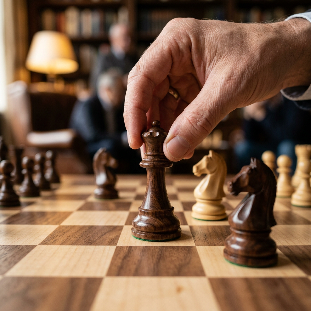 Strategic chess move