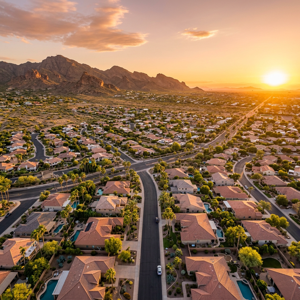 Phoenix Valley aerial
